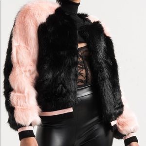 AKIRA Faux Fur Jacket